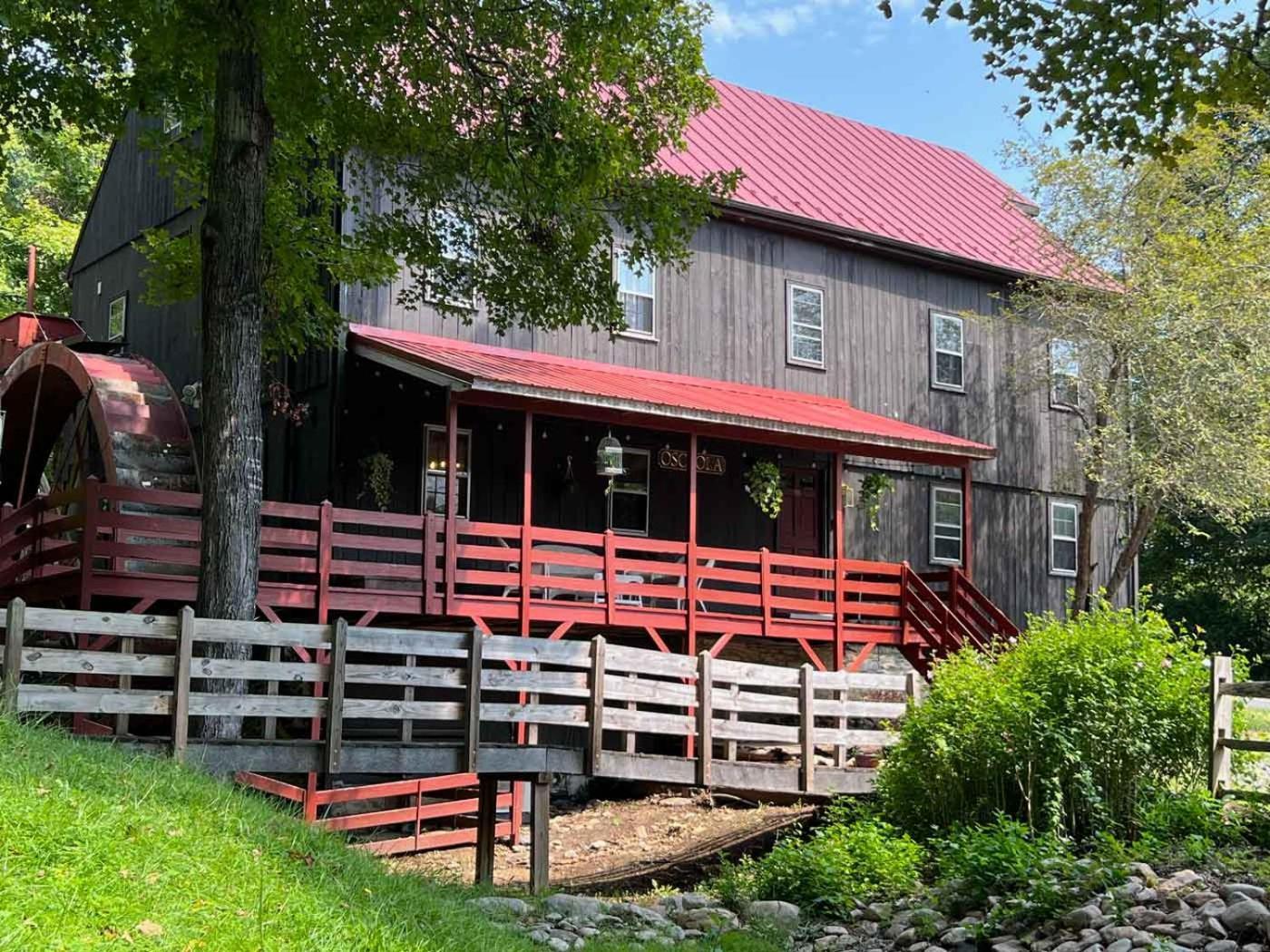 Osceola Mill Hotel Raphine Exterior photo